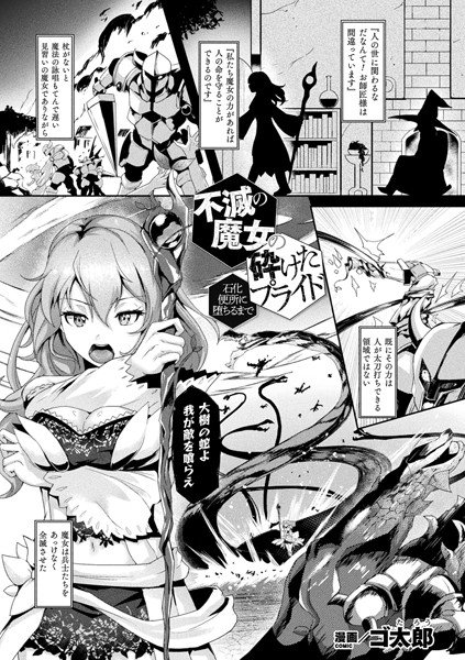 不滅の魔女の砕けたプライド―石化便所に堕ちるまで―（単話） メイン画像