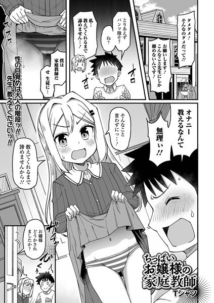 ちっぱいお嬢様の家庭教師（単話） メイン画像