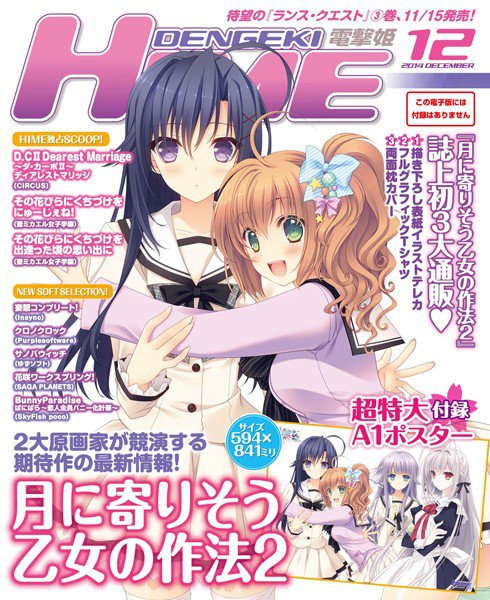 DENGEKI HIME 2014年12月号 メイン画像