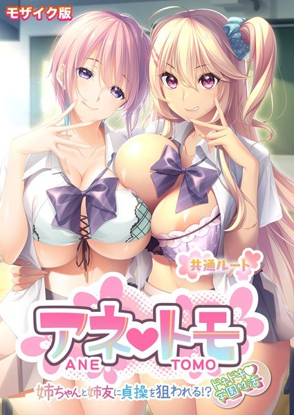 Anetomo ~ My sister and her sister&apos;s friend are targeting my chastity! ? Doki Doki School Sex Activity - Common Route - Mosaic version (single story)