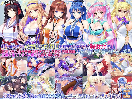 [Lucky bag] Fighting heroine conceived 3 works set メイン画像