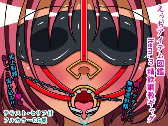 Ecchi Item Picture Book Item.3 Swallowing Training Gag