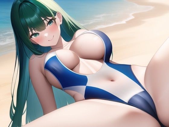 Girls in competition swimsuits Vol.1