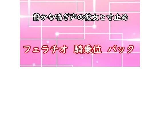 ムラムラした静かな喘ぎ声の彼女と（軽い）寸止めエッチ