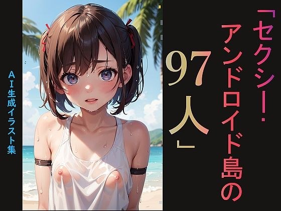 AI生成イラスト集「セクシー・アンドロイド島の97人」（画像は商用利用可！）