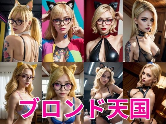 Blonde Heaven: Blonde Beauty Photo Collection メイン画像