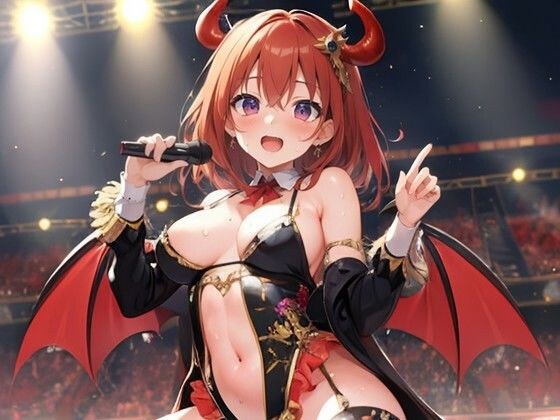 アイドル風小悪魔さん