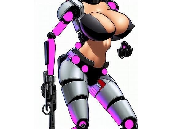 Draft manuscript data collection for breast robot manga 005 (200 images, commercial use OK) メイン画像