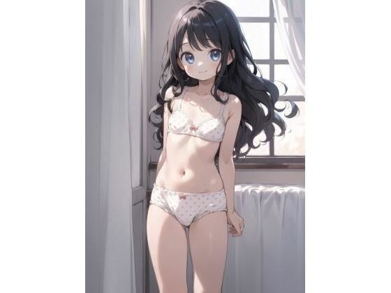 Underwear girl solo AI illustration collection メイン画像