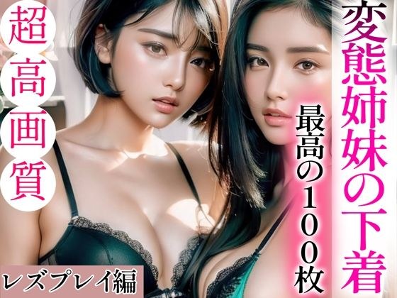 [Super high-quality gravure photo collection] Underwear of perverted sisters. The best 100 photos ~Lesbian play edition~ メイン画像