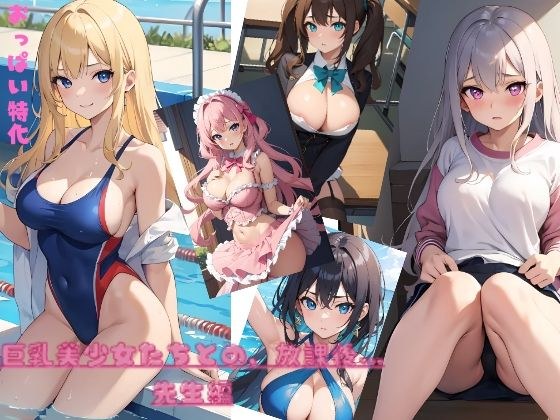 巨乳美少女たちとの、放課後… 先生編 メイン画像