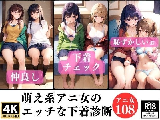 108 Checks of Sexy Underwear Diagnosis of Moe Anime Girls
