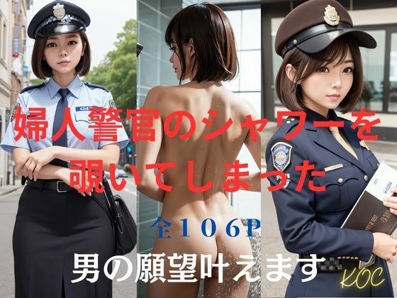 I peeked into a female police officer's shower. メイン画像