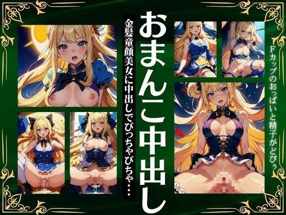 おまんこ中出しスペシャル！金髪の童顔美女に中出しでビッチャビチャになるFカップ メイン画像