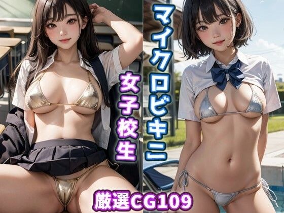 微比基尼女学生 メイン画像