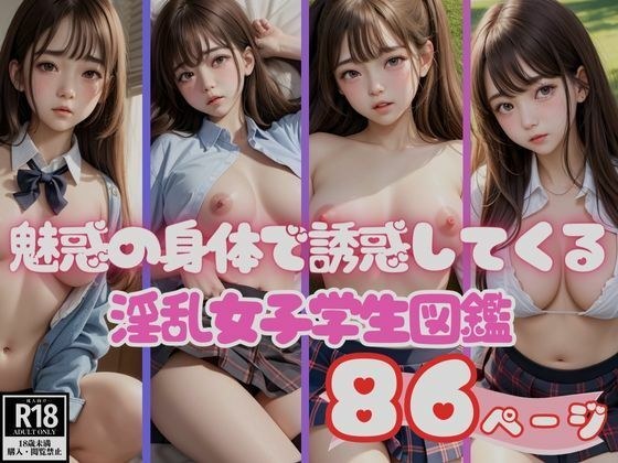 A picture book of lewd female students showing off their fascinating bodies メイン画像