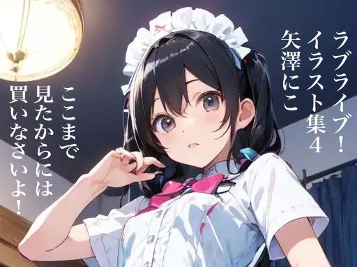 Rainbow Magazine Love Live! Illustration Collection 4 Nico Yazawa Now that you&apos;ve seen this far, you should buy it!