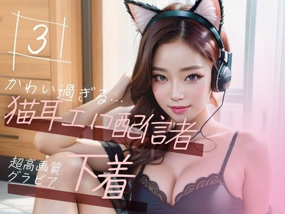 [Super high-quality gravure photo collection] Underwear of a cat-eared erotic streamer. 50 cute pictures ~ 3 volumes ~