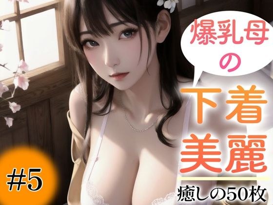 [Super high-quality gravure photo collection] Big breasted mother's underwear. 50 healing photos ~Volume 5~ メイン画像