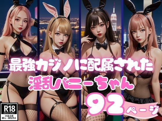 92 secret photos of a lewd bunny assigned to the highest level casino メイン画像