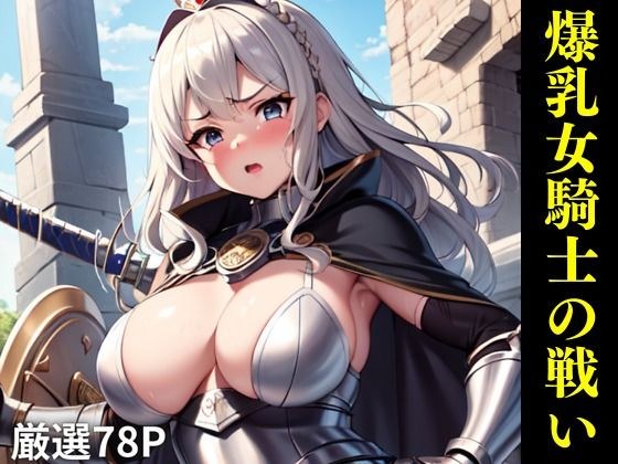 Battle of busty female knights