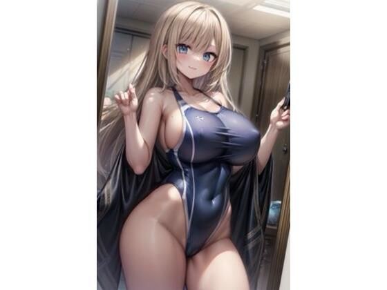 [R-15] Big breasts competitive swimsuit girl CG collection