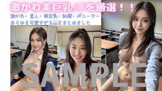 AI photobook Vol.1 that thoroughly pursues super cute and big-breasted high school girls メイン画像