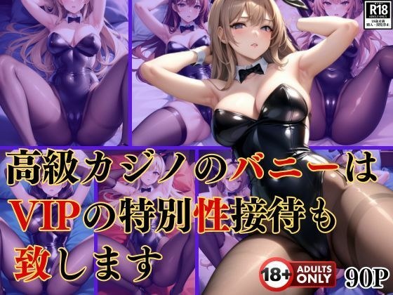 高級カジノのバニーガールはVIPの特別性接待も致します