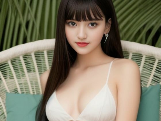 [AI Beautiful Nude Dairy] Luxury Hotel Beach Edition 50 pages of Miho Rin Toyota's work メイン画像