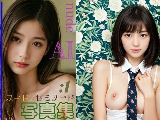 NUDE AI 1 AI gravure nude photo collection メイン画像