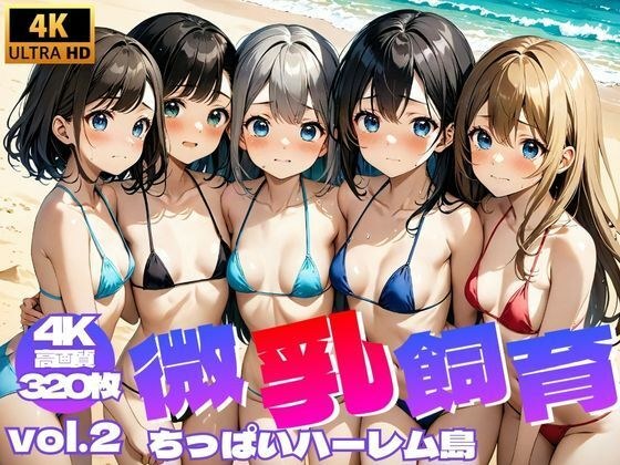 微乳飼育 〜 ちっぱいハーレム島 Vol.2【4K】 メイン画像