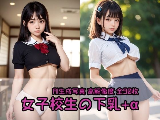 女子校生の下乳＋α メイン画像