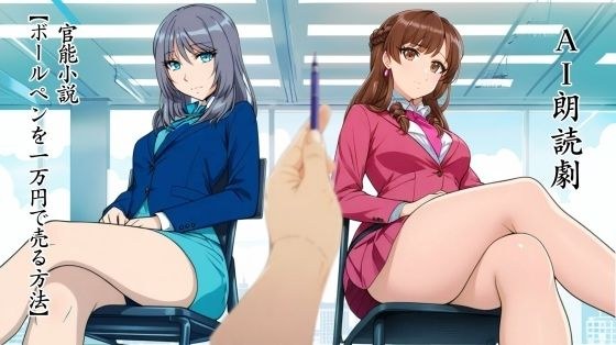 [AI erotic novel reading] How to sell a ballpoint pen for 10,000 yen メイン画像