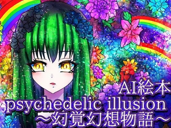 AI絵本「psychedelic illusion 〜幻覚幻想物語〜」