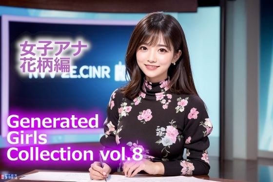 Generation Girls Collection vol.8 女播音员花卉图案版 メイン画像