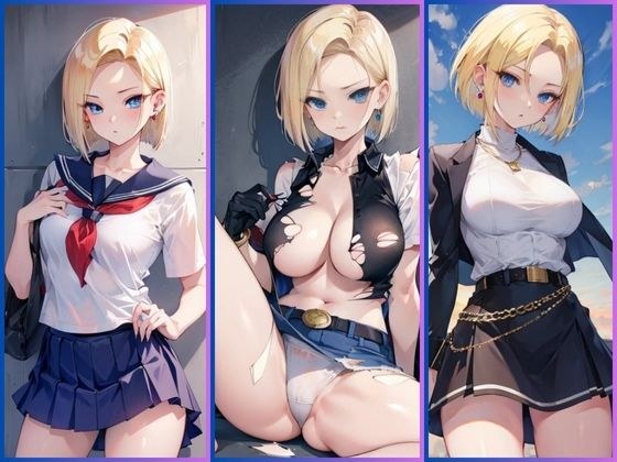 Destruction and Beauty: The World of Android 18 メイン画像