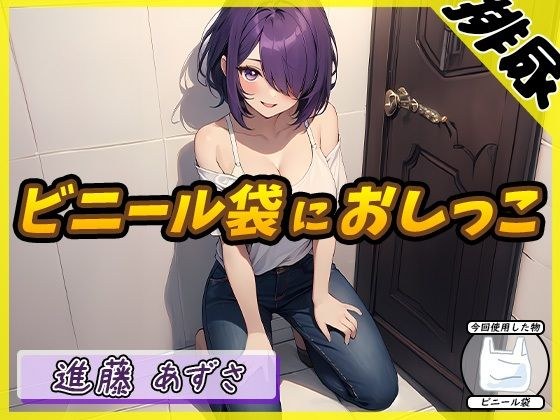 [Urine sound] Doujin voice actor Azusa Shindo who can perform &quot;Pee in a plastic bag&quot; [Azusa Shindo]