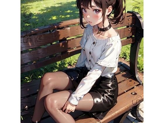 Girl with leg fetish outfit メイン画像