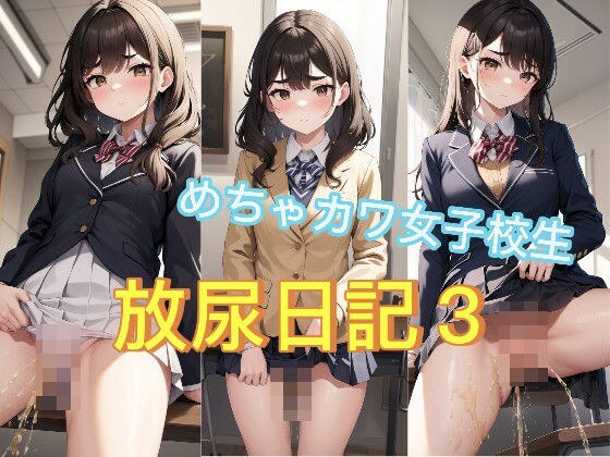 Super Cute Schoolgirl Pissing Diary 3 メイン画像