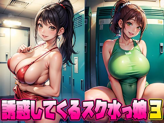 誘惑してくるスク水っ娘3 メイン画像