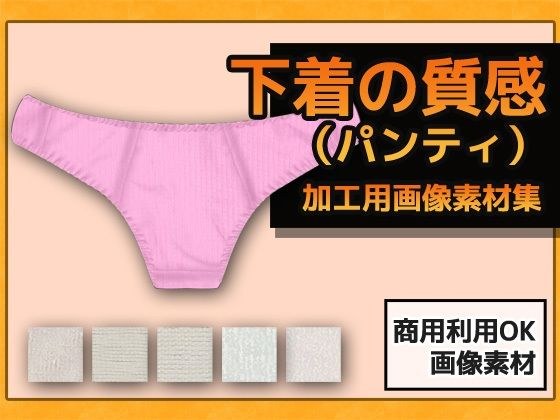 下着の質感（パンティ）の加工用画像素材〜商用OK著作権フリー