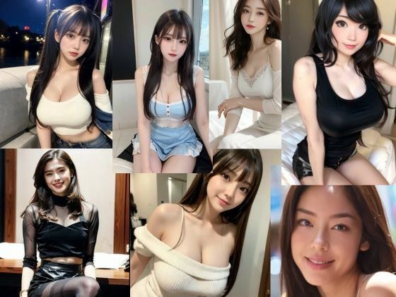 Which AI beauty photo collection do you like? メイン画像