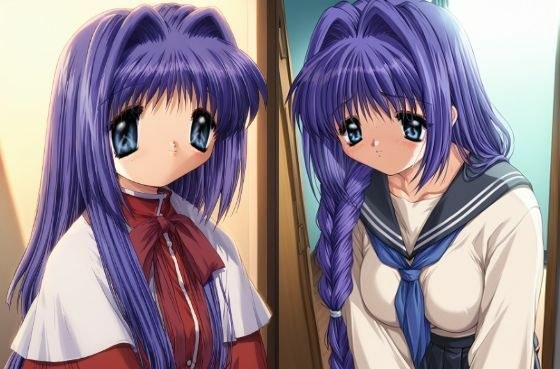 Key doujin image collection Kanon (Minase Nayuki &amp; Minase Akiko)