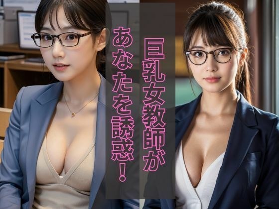 A big-breasted female teacher will seduce you! In a bad relationship_AI gravure photo book