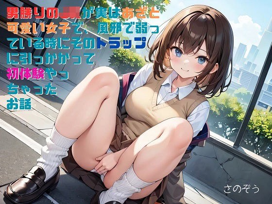 【お気軽小説】男勝りのJKが実はあざと可愛い女子で、風邪で弱っている時にそのトラップに引っかかって初体験やっちゃったお話