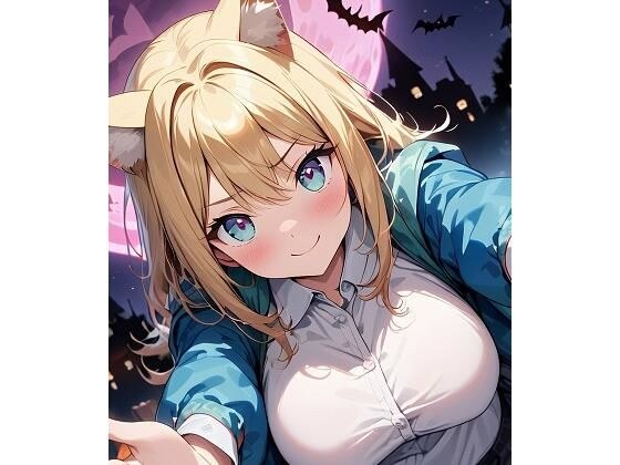 ハロウィンの魔法:猫耳娘たちの魅惑イラスト集4 メイン画像