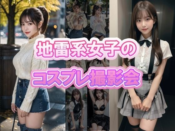 地雷系女子のコスプレ撮影会