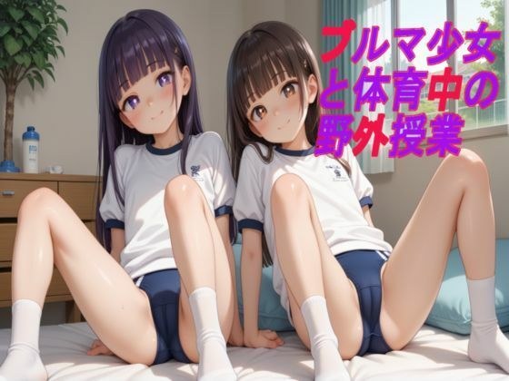 ブルマ少女と体育中の野外授業