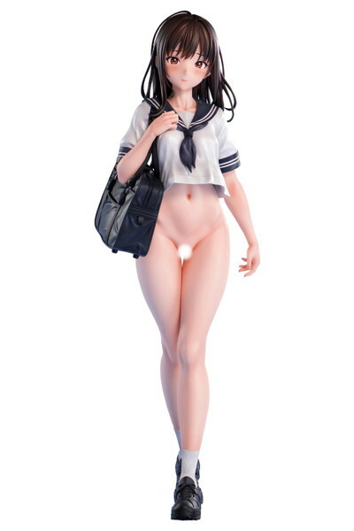 Nikkan Girl Half-Naked School Sato-san 1/3 Scale Painted Complete Figure メイン画像