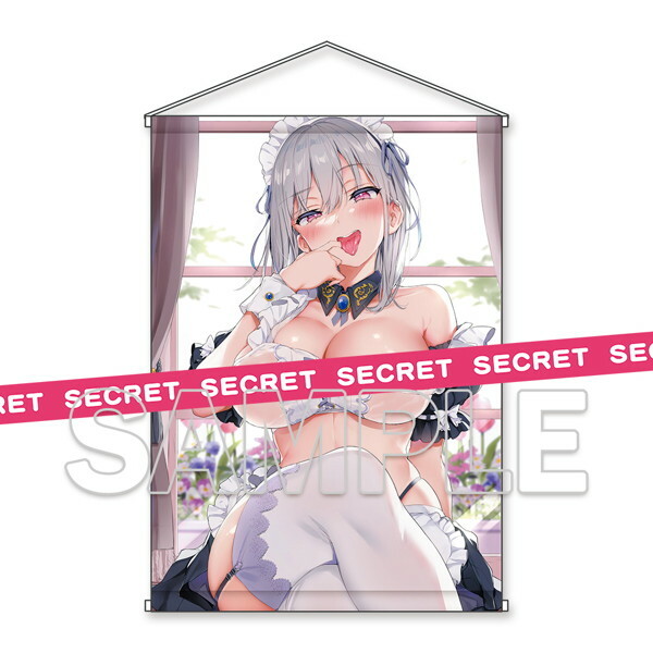 Dengeki Moeoh C104 Original Illustration X-RATED B2 Tapestry Kon Morishima